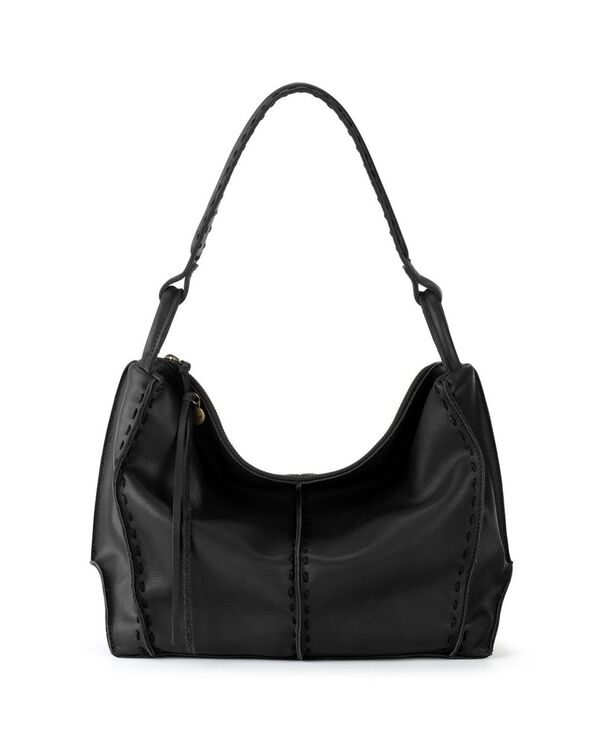 ザサック レディース バッグ レザー The Sak Los Feliz Leather Large Hobo Bag Black ブラック
