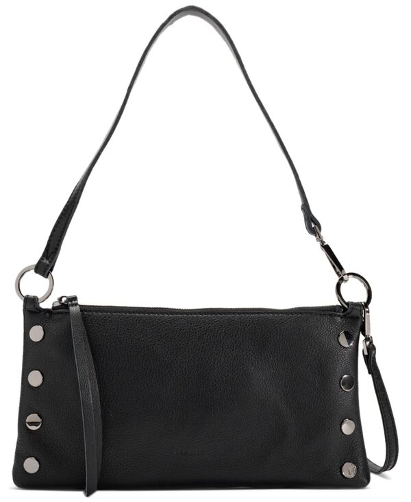 ハミット レディース バッグ レザー Hammitt Kyle Small Pebbled Leather Crossbody Bag Black/silver ブラック