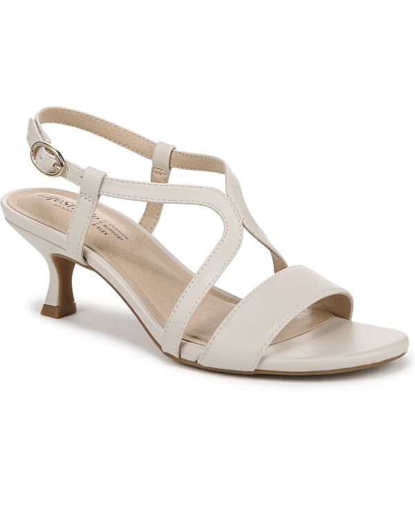 ライフストライド レディース シューズ サンダル LifeStride Women's Nolita Slingback Sandals Bone Faux Leather