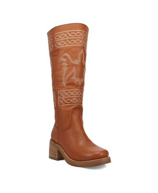 ディンゴ レディース シューズ ブーツ・レインブーツ レザー Dingo Women's Avalon Leather Boot Russet|ReVida 店