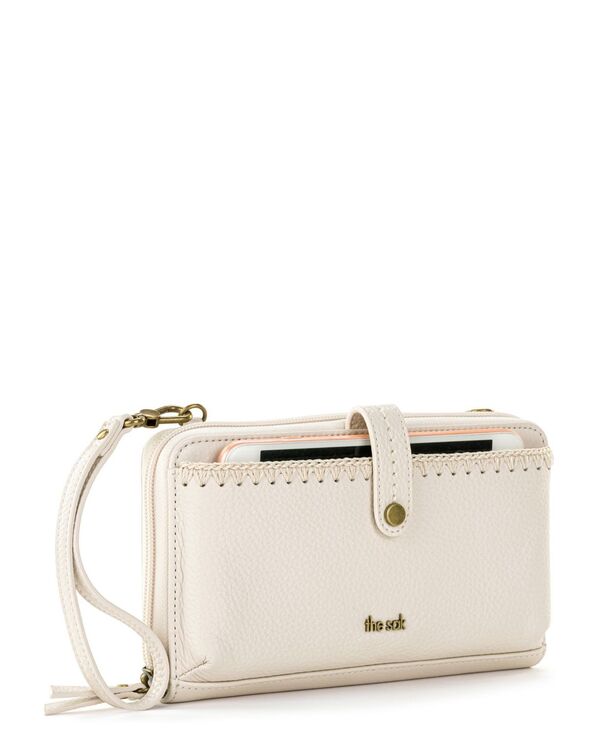 ザサック レディース アクセサリー ＰＣ・モバイルギアケース レザー The Sak Women's Iris Leather Convertible Crossbody Bag Stone ストーン