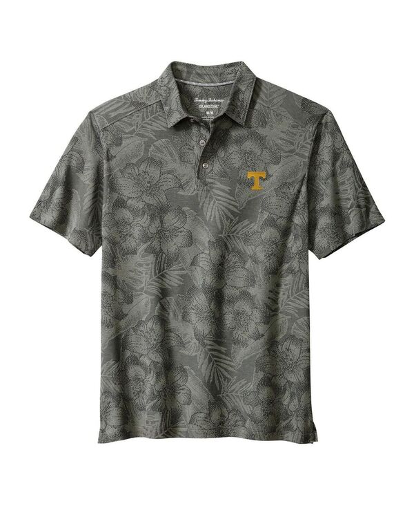 トッミーバハマ メンズ トップス ポロシャツ Tシャツ Tommy Bahama Men's Gray Tennessee Volunteers Palm Fresco Hibiscus IslandZone Polo Shirt Gray グレー
