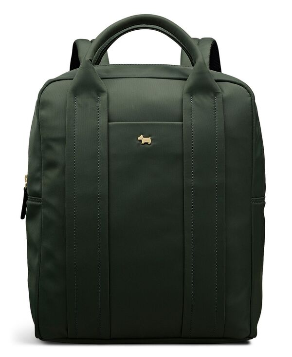 ラドリー ロンドン レディース バッグ バックパック・リュックサック Radley London Grove Close Responsible Small Zip Top Backpack Dark Green グリーン