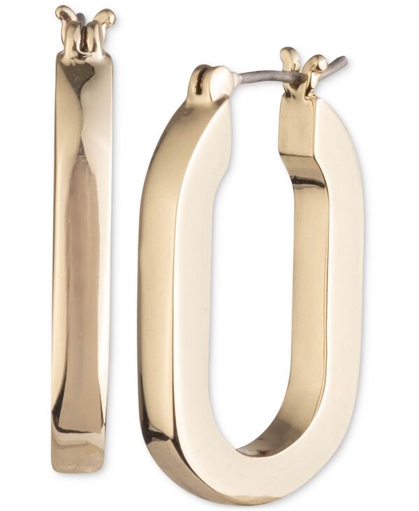 カール ラガーフェルド レディース アクセサリー ピアス・イヤリング KARLAGERFELD PARIS Gold-Tone Ovalink Hoop Earrings Gold ゴールド