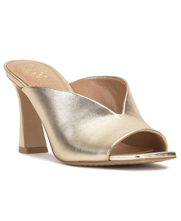 ヴィンスカムート レディース シューズ サンダル ヒール Vince Camuto Women's Galeni Higheel Sandals Egyptian Gold Metallic ゴールド｜ReVida 店