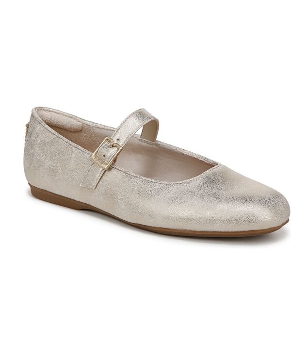 ドクター・ショール レディース シューズ パンプス Dr. Scholl's Women's Wexley Mary Jane Ballet Flats Light Gold Faux Leather ゴールド