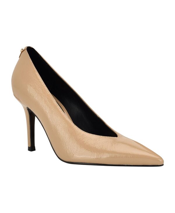 ゲス レディース シューズ パンプス GUESS Women's Prinda Vamp Stiletto Pumps Tan Leather タン