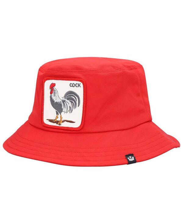 グーリンブラザーズ メンズ アクセサリー 帽子 Goorin Bros. Men's Red Rooster Bucket Hat Red レッド