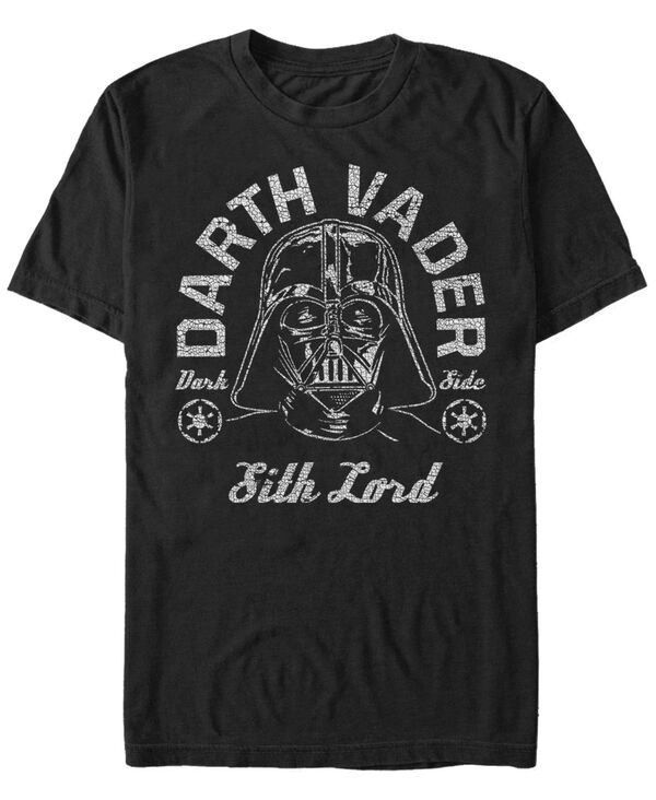 フィフスサン メンズ トップス Tシャツ Fifth Sun Star Wars Men's A New Hope Distressed Vader The Sith Lord Short Sleeve T-Shirt Black ブラック