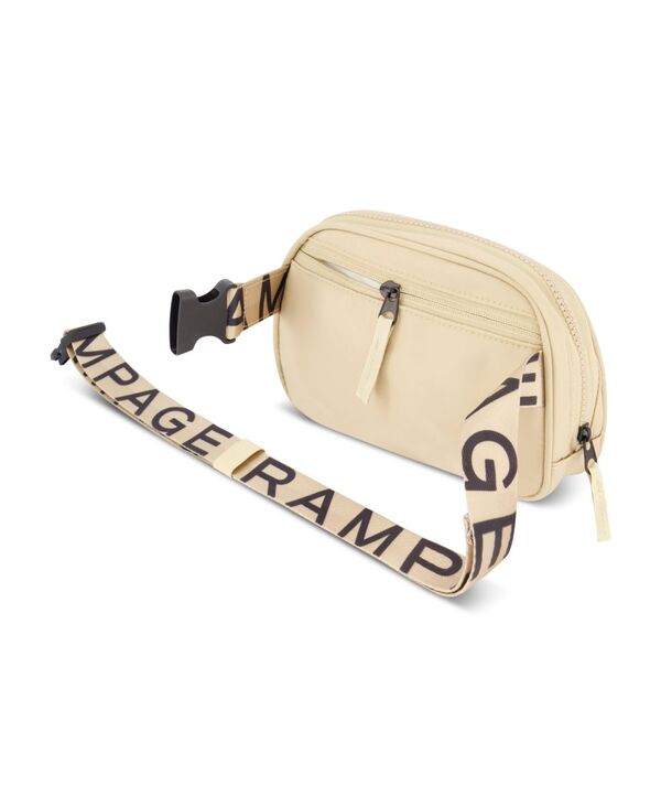 ランページ レディース バッグ ナイロン Rampage Women's Fashionylon Belt Bag - Travel Waist Pack Trendy Fashionable Fanny Packs For Women Waterproof Crossbody Belt Bags Beige/khaki カーキ