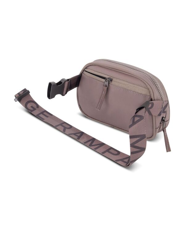 ランページ レディース バッグ ナイロン Rampage Women's Fashionylon Belt Bag - Travel Waist Pack Trendy Fashionable Fanny Packs For Women Waterproof Crossbody Belt Bags Medium brown ブラウン 16,485円