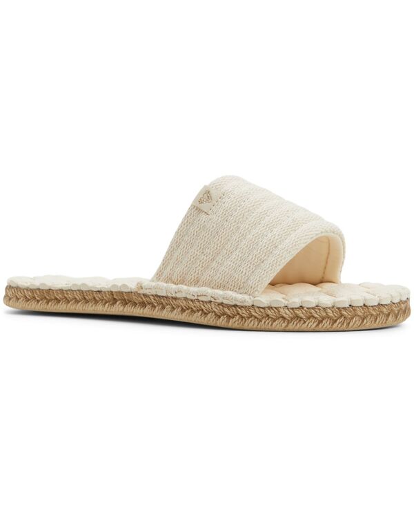 ロキシー レディース シューズ サンダル Roxy Women'shoresoft Slip-On Flat Sandals Cream クリーム
