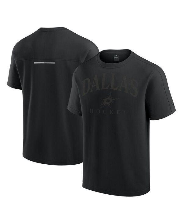 ファナティクス メンズ トップス プルオーバー Fanatics Men\u0027s Black Dallastars Elements Flex Tri-Blend T-Shirt Black 黒いこと