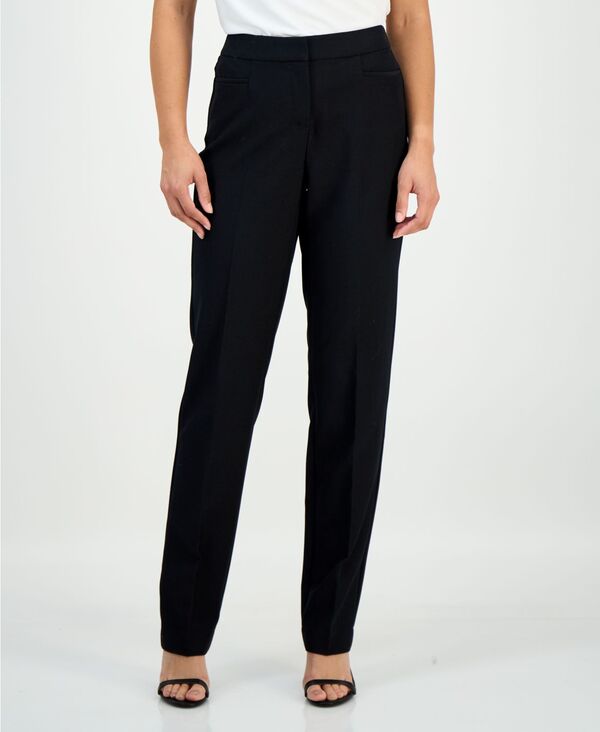 アイ.エヌ.シー インターナショナル コンセプト レディース ボトムス カジュアルパンツ I.N.C. International Concepts L-Pocket Straight-Leg Pants 0PS-18S Deep Black ブラック 15,194円