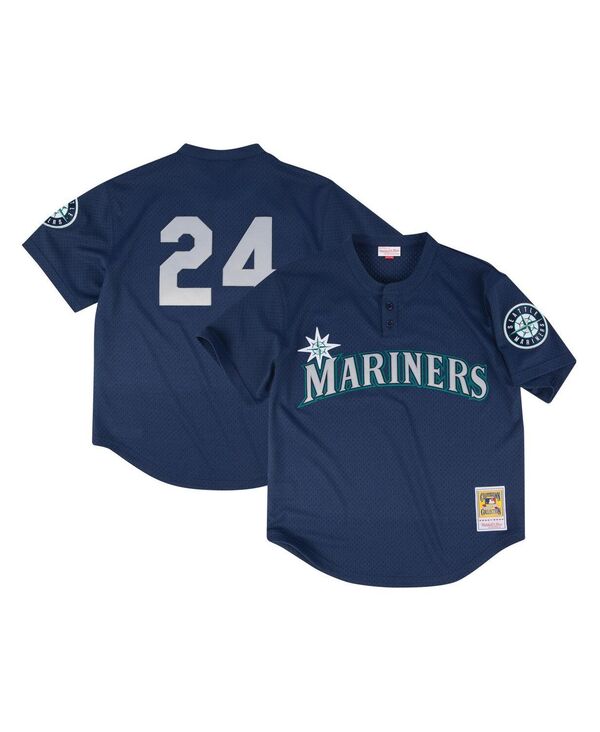 ミッチェル&ネス メンズ トップス シャツ メッシュ トール ジャージー Mitchell & Ness Men's Profile Navy Seattle Mariners Big Tall Cooperstown Collection Mesh Batting Practice Jersey Navy ネイビー｜ReVida 店 22,110円