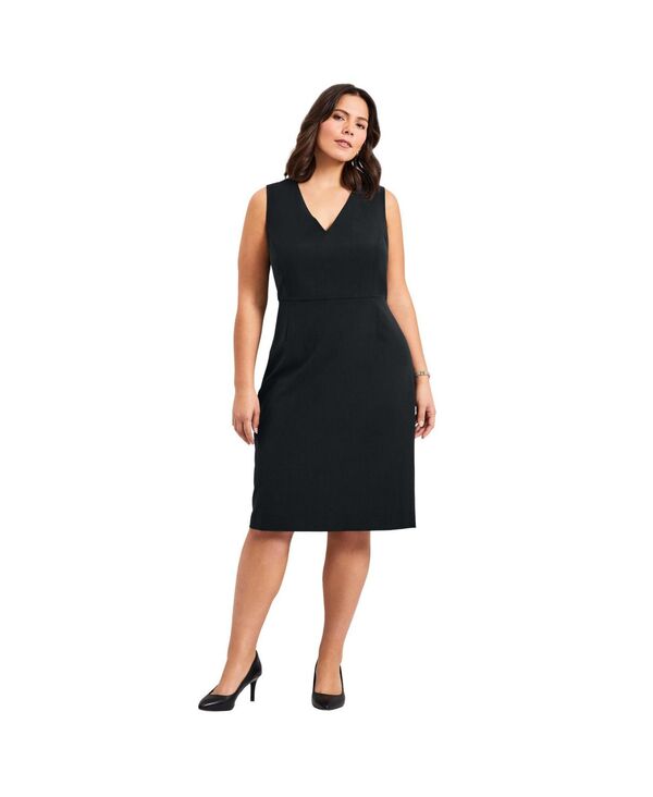 アベニュー レディース トップス ワンピース ノースリーブ AVENUE Women's Cool Hand Sleeveless Dress Black ブラック