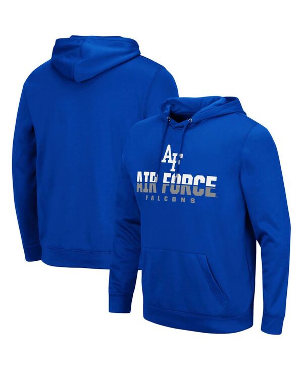 コロシアム メンズ アウター パーカー・スウェット Colosseumen's Royal Air Force Falcons Lantern Pullover Hoodie Royal