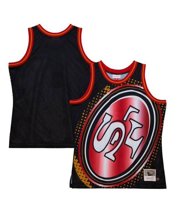 ミッチェル\u0026ネス メンズ トップス 貯蔵タンクいの一番 Mitchell \u0026 Ness Men\u0027s Black San Francisco 49ers Big Face 7.0 Fashion Tank Top Black 黒いこと