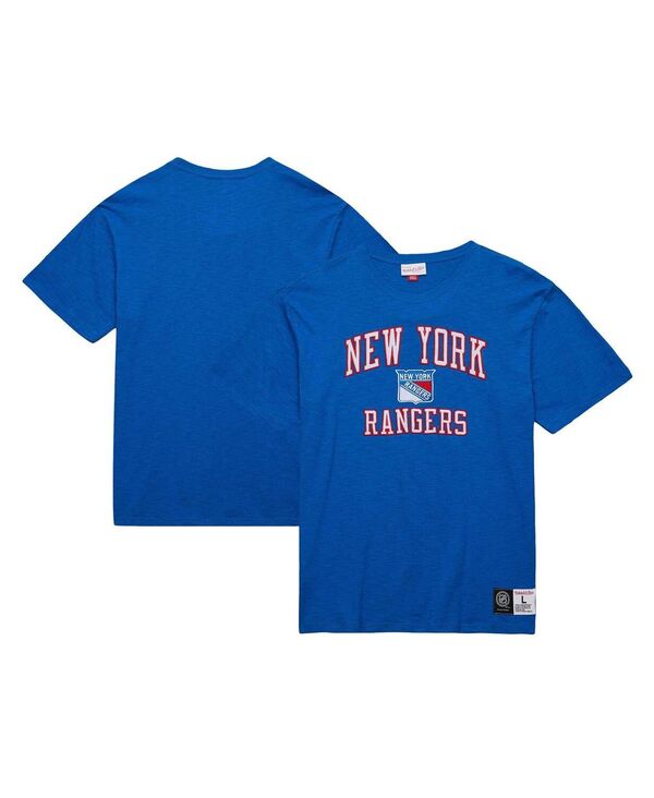 ミッチェル&ネス メンズ トップス Tシャツ Mitchell & Ness Men's Blue New York Rangers Legendary Slub T-shirt Blue ブルー