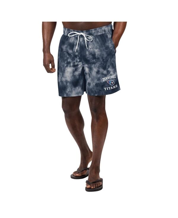 カール バンクス メンズ 水着 ハーフパンツ・ショーツ G-III Sports by Carl Banks Men's Navy Tennessee Titans Change Up Volley Swim Trunks Navy ネイビー