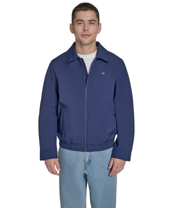 はやりっ児 メンズ アウター 上衣・上衣 長袖 Champion Men\u0027s Long-Sleeve Bomber Jacket Peacoat Navy 米国海軍