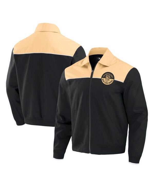 ファナティクス レディース アウター ジャケット・ブルゾン Fanatics Darius Rucker Collection by Men's Black/Tan San Francisco Giants Canvas Bomber Full-Zip Jacket Black Tan ブラック