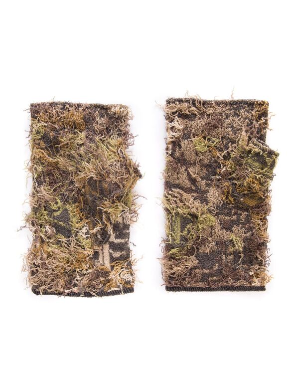 ムクルクス メンズ 付属品 グローブ MUK LUKS Men\u0027s Fingerless Camo Grass Gloves Grassy One Size Grassy