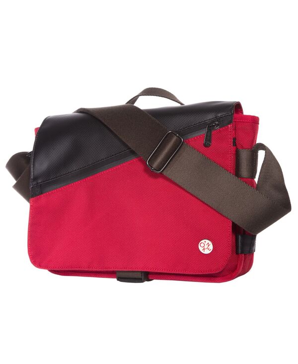 トーケン レディース バッグ Token Grand Army Small Shoulder Bag with Back Zippered/Brown レッド