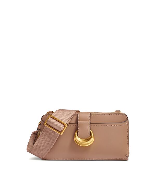 ダナ キャラン ニューヨーク州 レディース 佩び物 札入れ Donna Karanew York Valley Stream Buckle Wallet on String Fawn