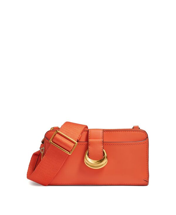 ダナ キャラン ニューヨーク レディース アクセサリー 財布 Donna Karanew York Valley Stream Buckle Wallet on String Tangerine タンジェリン