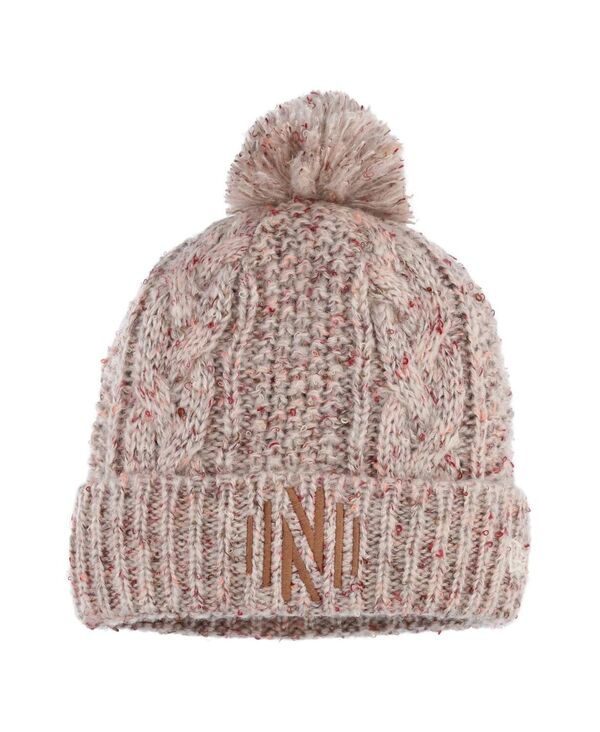 ニューエラ レディース アクセサリー 帽子 ニット New Era Women's Tanashville SCuffed Knit Hat with Pom Tan タン