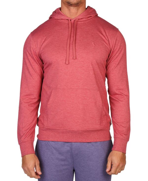 テーラーバード メンズ アウター パーカー・スウェット パイル Tailorbyrd Men's Fine French Terry Hoodie Sunwashed red レッド