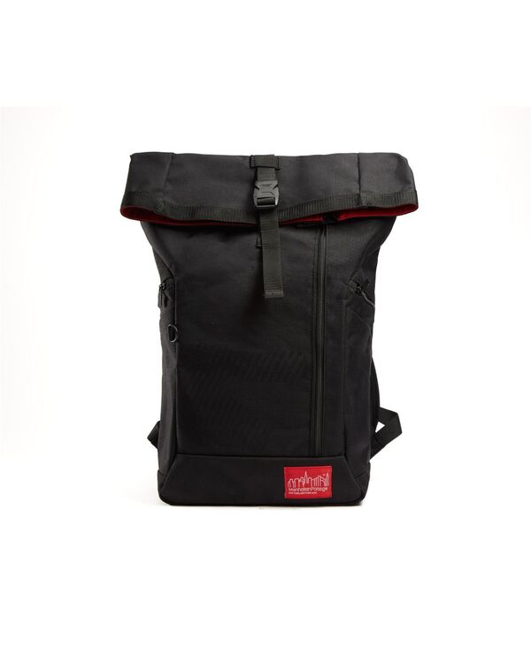 マンハッタンポーテージ レディース バッグ バックパック・リュックサック Manhattan Portage Pace Roll Top Buckle Backpack Black ブラック