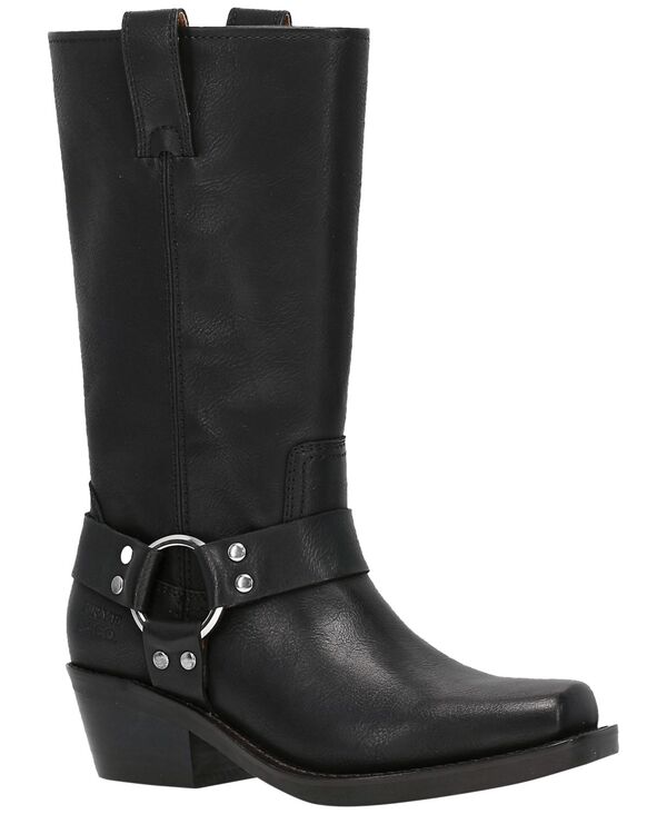 フライ レディース シューズ ブーツ・レインブーツ ヒール Frye and Co. Women's Lorrie Harnesstacked Heel Boots Black ブラック|ReVida 店