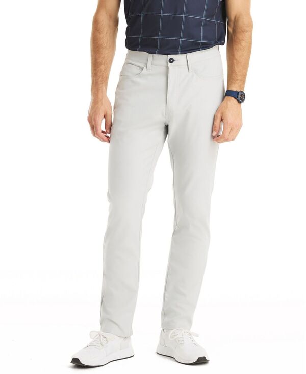 ナウティカ メンズ ボトムス カジュアルパンツ レギュラーフィット Nautica Men\'s Regular Fit Pants White ホワイト|ReVida 店