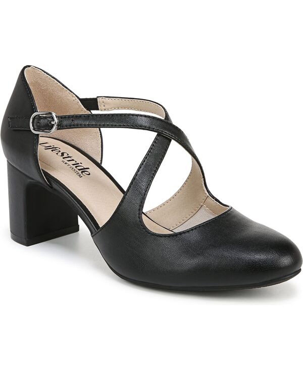 ライフストライド レディース シューズ パンプス LifeStride Women's Tracy Strappy Pumps Black ブラック