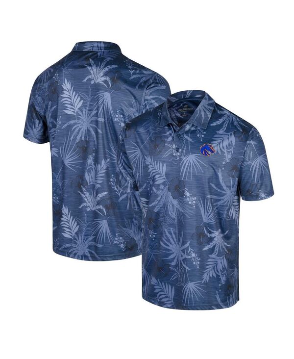 円形劇場 メンズ トップス スポーツシャツ Colosseumen\u0027s Royal Boise State Broncos Palms Polo Shirt Royal