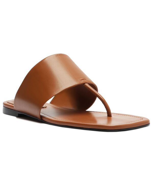 シュッツ レディース シューズ サンダル Schutz Women's Martha Square Toe Flat Sandals Miele