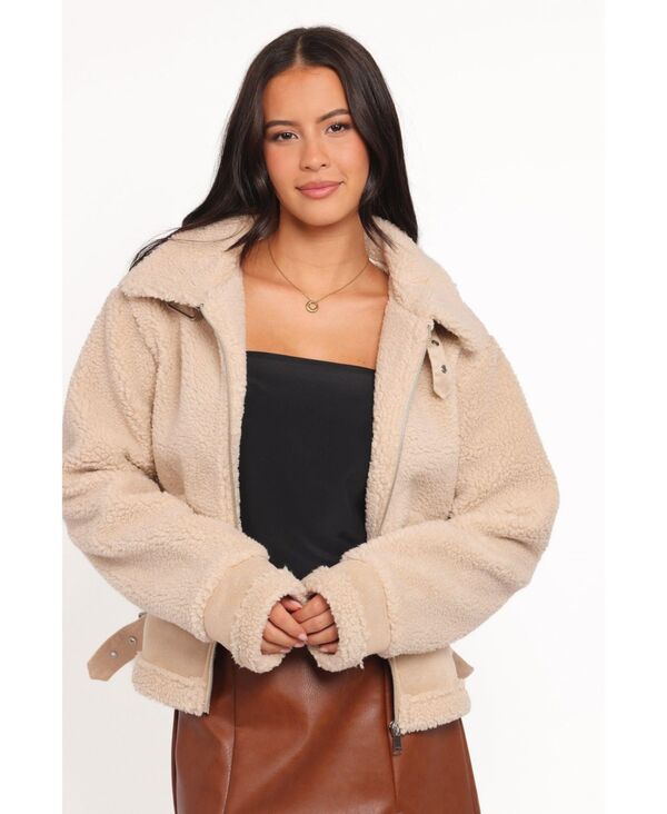 Petal and Pup レディース アウター 上衣・上衣 厚地の外套 フリース Petal and Pup Women\u0027s Winslow Fleece Coats Taupe トープ コート・ジャケット-レディースファッション