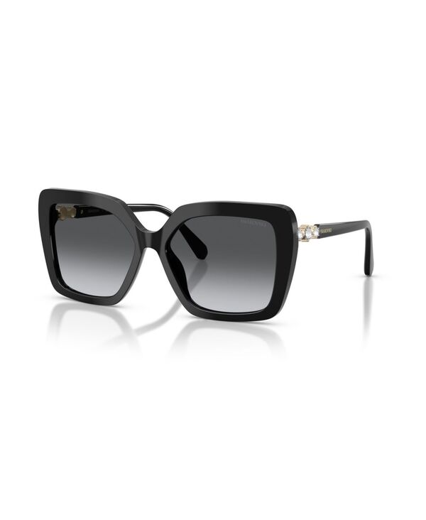 スワロフスキー レディース アクセサリー サングラス・アイウェア Swarovski Women's Butterfly SunglassesK6049 Black ブラック 40,820円