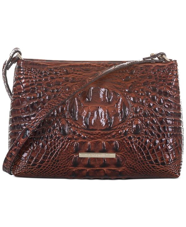 ブランミン レディース バッグ Brahmin Lorelei Small Shoulder Bag Pecan Melbourne/Gold ゴールド