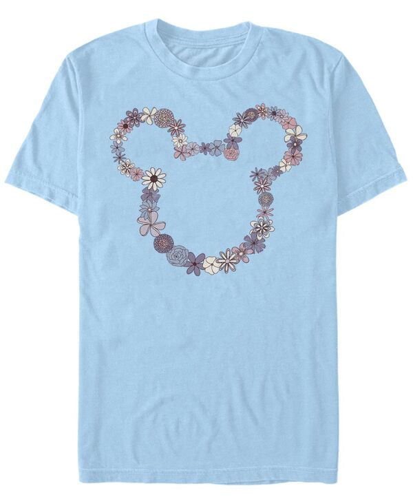 フィフスサン メンズ トップス Tシャツ Fifth Sun Men's Mickey Flowershort Sleeve Crew T-shirt Light Blue ブルー 7,784円