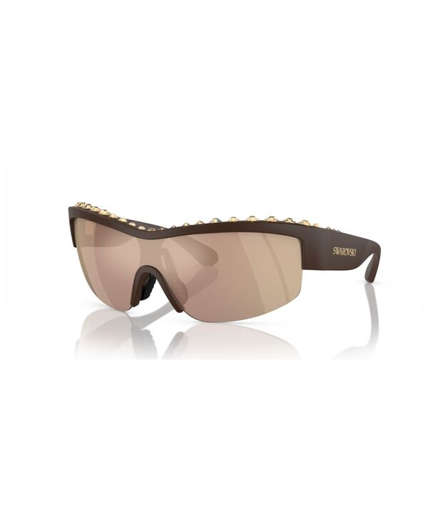 スワロフスキー レディース アクセサリー サングラス・アイウェア Swarovski Women'sunglasses Mirror SK6014 Matte Brown ブラウン