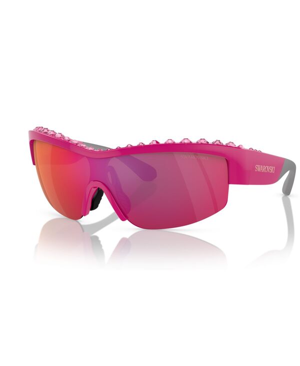 スワロフスキー レディース アクセサリー サングラス・アイウェア Swarovski Women'sunglasses Mirror SK6014 Rose