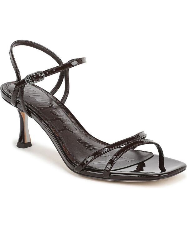 サムエデルマン レディース シューズ サンダル Sam Edelman Women's Presley Strappy Dressandals Richocolate Patent チョコレート|ReVida 店