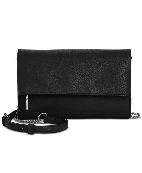 アイ.エヌ.シー インターナショナル コンセプト レディース バッグ I.N.C. International Concepts Averry Tunnel Convertible Clutch Crossbody Black/Silver ブラック｜ReVida 店