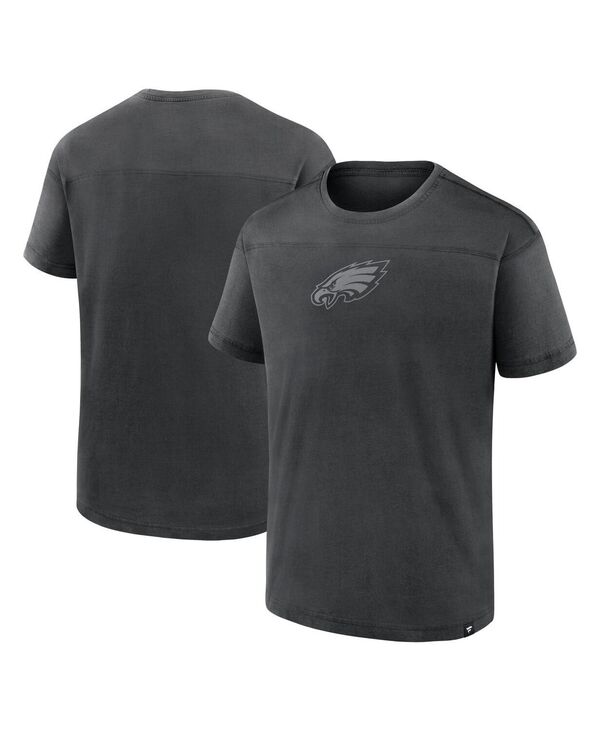 ファナティクス メンズ トップス Tシャツ ミニ Fanatics Men's Black Philadelphia Eagles Mini Tonal T-Shirt Black ブラック