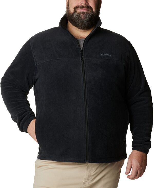 コロンビア メンズ アウター パーカー・スウェット Tシャツ トール フリース ジャケット Columbia Men's Big & Tall Steens Mountain Fleece Jacket Black ブラック