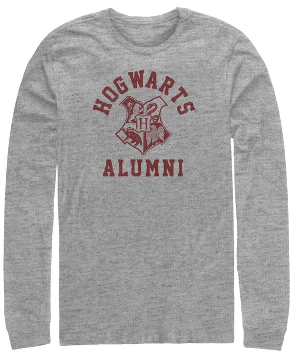 フィフスサン メンズ トップス Tシャツ Fifth Sun Men's Deathly Hallows 2 Hog Alum Long Sleeve Crew T-shirt Athletic Heather ヘザー