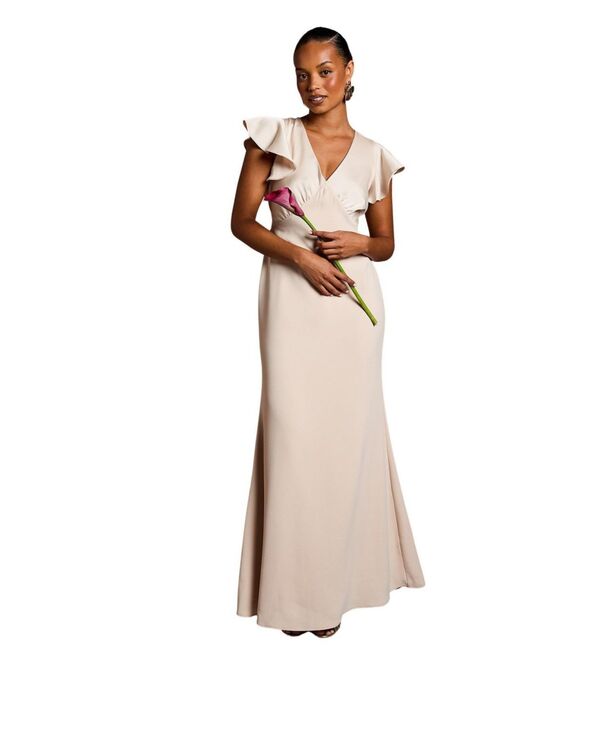 コースト レディース トップス ワンピース Vネック マキシ Coast Women's V-Neck Maxi Bridesmaidress Champagne シャンパン｜ReVida 店 46,680円